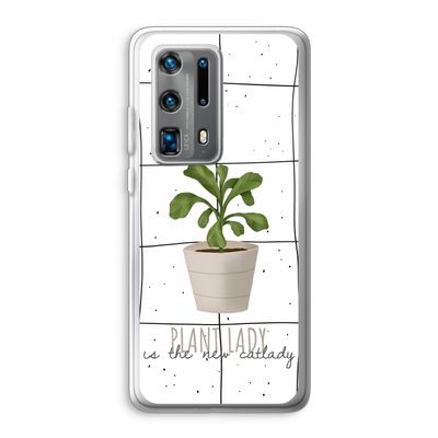 Kamerplant op vensterruit: Huawei P40 Pro Plus Transparant Hoesje