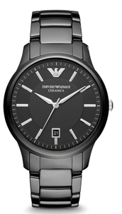 Horlogeband Armani AR1475 Keramiek Zwart 22mm
