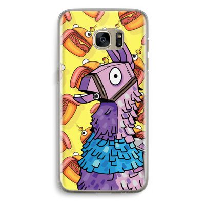 Loot Burger: Samsung Galaxy S7 Edge Transparant Hoesje Loot Burger: Samsung Galaxy S7 Edge Transparant Hoesje