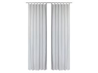 LIVARNO home 2-delige gordijnenset 120 x 300 cm (grijs/strepen) LIVARNO home 2-delige gordijnenset 120 x 300 cm (grijs/strepen)