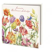 Kaartenmapje Tulpen, Janneke Brinkman 10 Stuks met Enveloppen