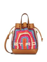 ETRO sac cabas à détail de logo - Marron ETRO sac cabas à détail de logo - Marron