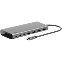 Belkin INC015BTSGY-CZ laptop dock & poortreplicator Bedraad USB 3.2 Gen 1 (3.1 Gen 1) Type-C Aluminium - thumbnail