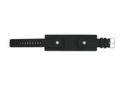 Horlogeband Fossil JR8122 Leder Zwart 20mm