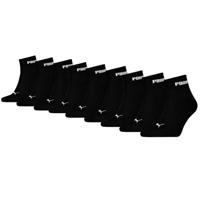 Puma Quartersokken Cushioned New Generation 9-pack Zwart-39/42