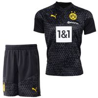 PUMA Borussia Dortmund Trainingsset 2023-2024 Kids Zwart Geel - thumbnail