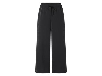 esmara Satijnen dames broek (Zwart, S (36/38))