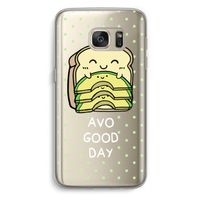 Avo Good Day: Samsung Galaxy S7 Transparant Hoesje