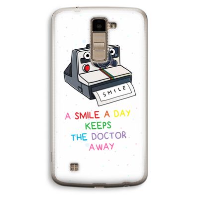 Smile: LG K10 (2016) Transparant Hoesje