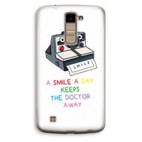 Smile: LG K10 (2016) Transparant Hoesje