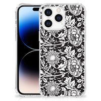 Apple iPhone 14 Pro Max Case Black Flowers