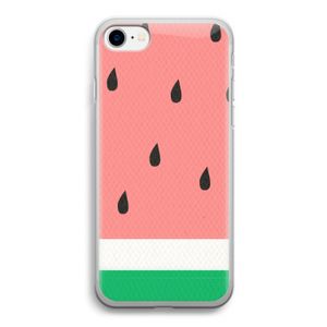 Watermeloen: iPhone SE 2020 Transparant Hoesje