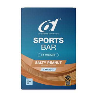 6d Sports Bar Salty Peanut + Sodium 6x46g