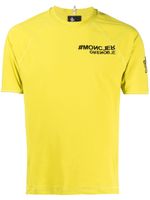 Moncler Grenoble Grenoble graphic-print T-shirt - Jaune