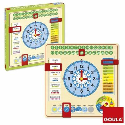 Educatief Spel Goula Calendar clock