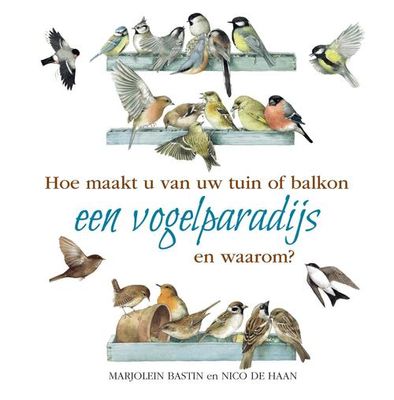 Hoe maakt u van uw tuin of balkon een vogelparadijs - Nico de Haan, Marjolein Bastin - ebook