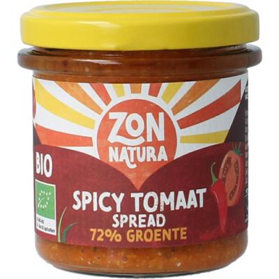 Zonnatura Groentespread spicy tomato bio