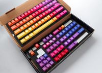 Ducky Afterglow SA Profile keycaps ABS, QWERTY-set - thumbnail