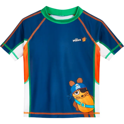 Playshoes zwemshirt korte mouw Die Maus Pirate-98-104