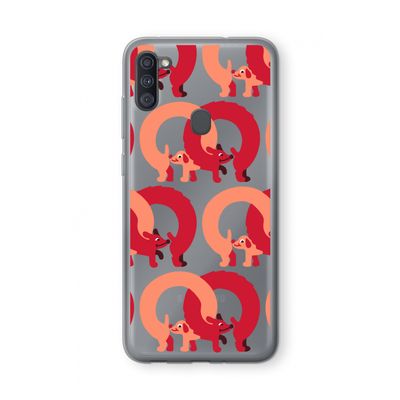 Dogs: Samsung Galaxy A11 Transparant Hoesje