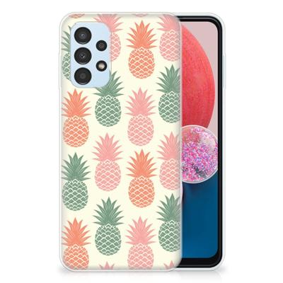 Samsung Galaxy A13 4G | Siliconen Case | Ananas