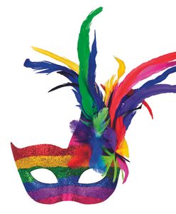 Masker Venice arcobaleno