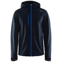 Craft Light softshell winterjas donkerblauw heren