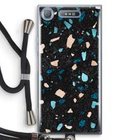 Terrazzo N°11: Sony Xperia XZ1 Transparant Hoesje met koord