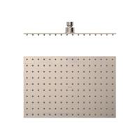 Hoofddouche Tres Barras Y Ducha | 30x20 cm | Rechthoek | RVS look