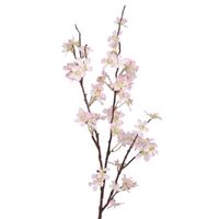 Roze appelbloesem kunstbloem/tak met 57 bloemetjes 84 cm - thumbnail