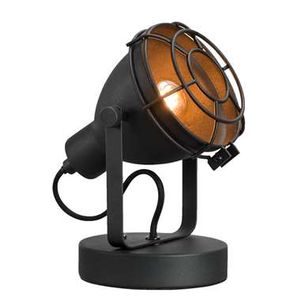 Tafellamp Do - zwart - Ø12 cm - Leen Bakker