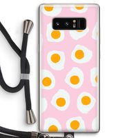 Dancing eggs: Samsung Galaxy Note 8 Transparant Hoesje met koord