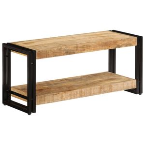 vidaXL Tv-meubel 90x30x40 cm massief mangohout