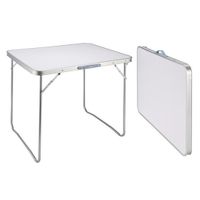 Inklapbare tafel voor op de camping 80 x 60 x 69 cm   - - thumbnail