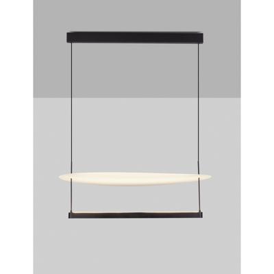 Lyora HanglampDiona Ø 80cm zwart met wit 2700K - 9580573