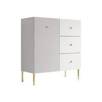 Meubella Dressoir Vermont - Wit - 90 cm - thumbnail