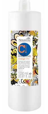 Nouvelle Color Effective Orange Killer Shampoo 1000ml | Zilvershampoo