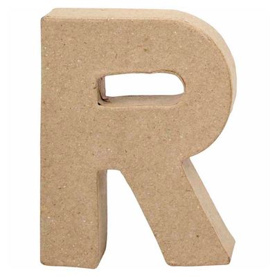 Creativ Company Letter papier-maché - r, 10cm