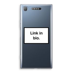 Link in bio: Sony Xperia XZ1 Transparant Hoesje