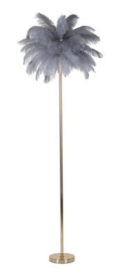 VLOERLAMP PALM GRIJS CM Ø 55X160