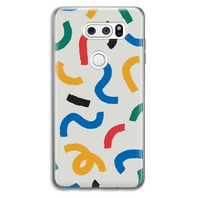 Illustratieve pop 2: LG V30 Transparant Hoesje