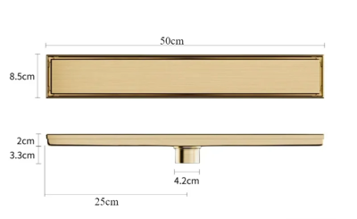 AeroDrain Luxe Douchevloerafvoer