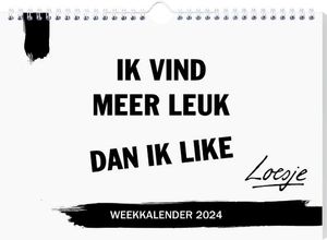 Loesje familieplanner - 2024 - Spiraalgebonden (9789464325669)