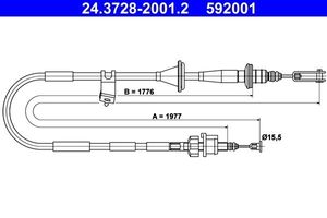 Koppelingkabel 24372820012
