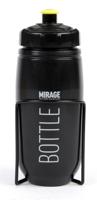 Mirage Bidon met houder 600 ml zwart