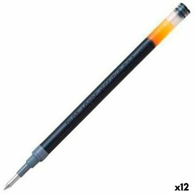 Navulling voor balpen Pilot G2 0,4 mm Zwart (12 Stuks)