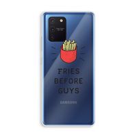 Fries before guys: Samsung Galaxy Note 10 Lite Transparant Hoesje