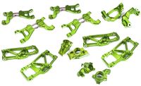 Integy Billet Machined Suspension Kit, Green - Traxxas Maxx - thumbnail