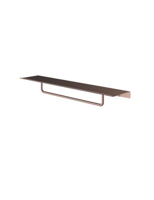 Hotbath &More Handdoek rek 40 cm voor Planchet serie Geborsteld koper PVD
