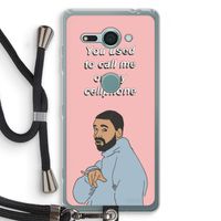 Hotline bling: Sony Xperia XZ2 Compact Transparant Hoesje met koord